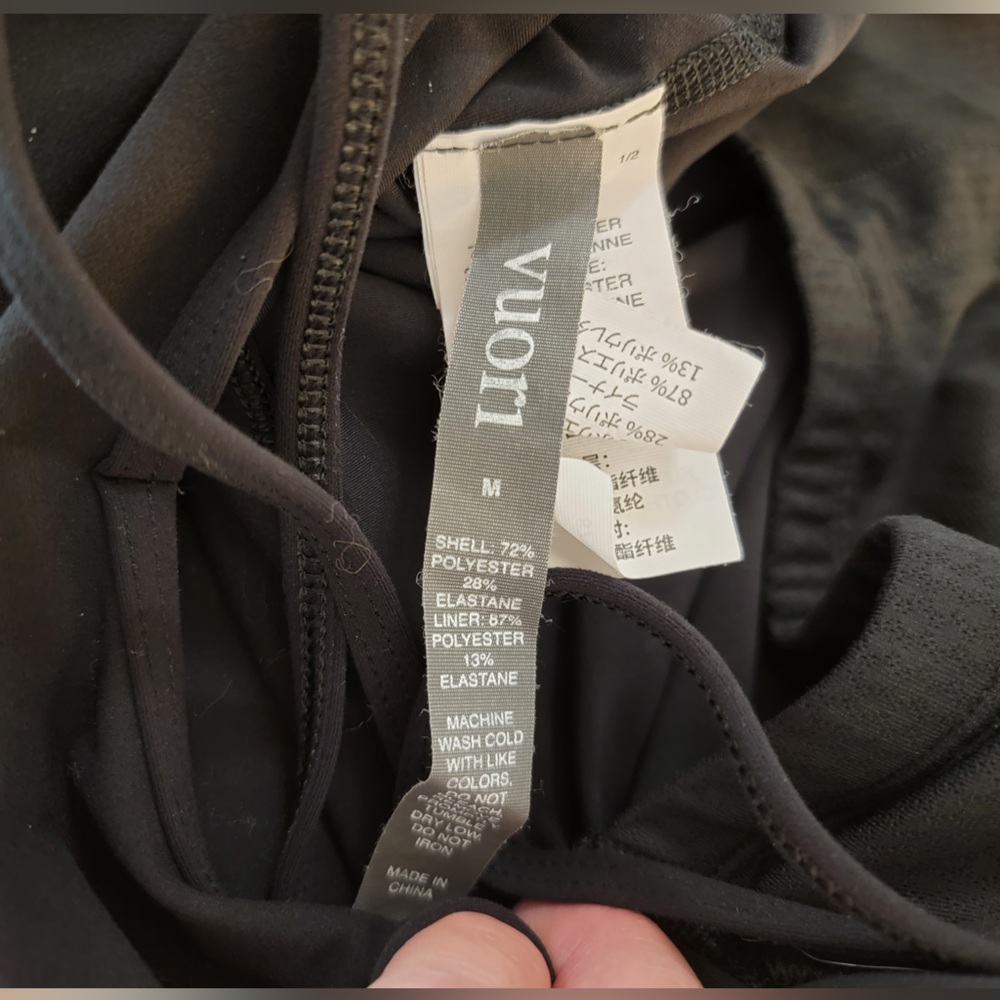 Vuori Mindset Jumpsuit•Open Back Performance Onesie•Black•FLAWLESS•Medium - Picture 7 of 15